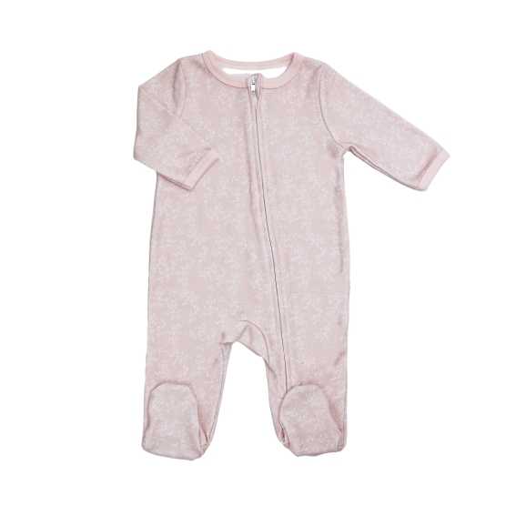 Pijama de bebé com fecho de...