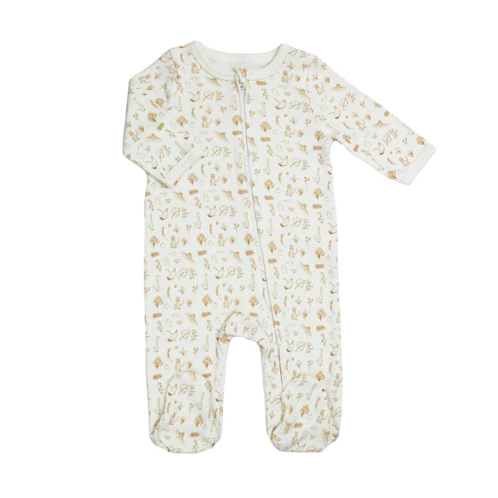 Pijama bege para recém-nascido Pijama bege para recém-nascido