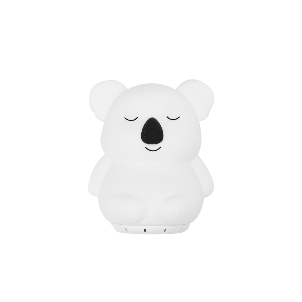 White noise night light for baby koala shape