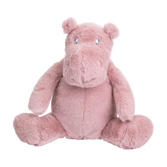 Cleo the hippo 30cm baby soft toy in old pink