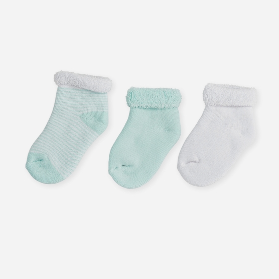 Set of 3 pairs of sea green...