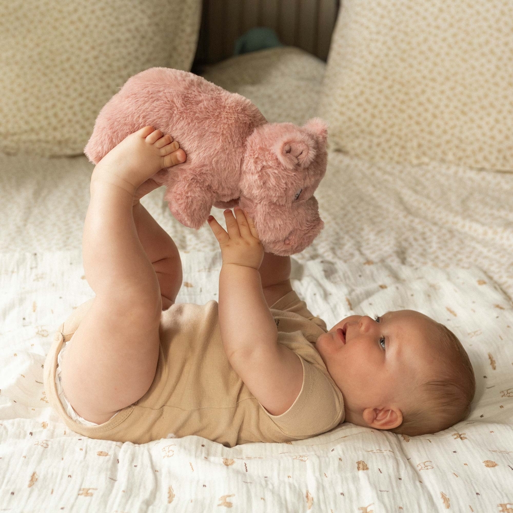 peluche musical con bebé