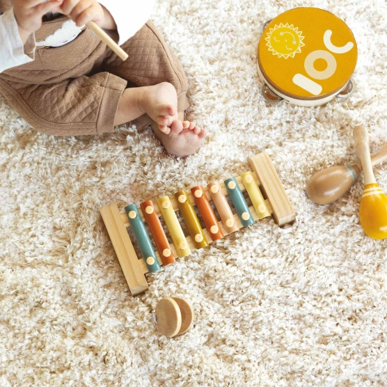 wooden musical box for baby