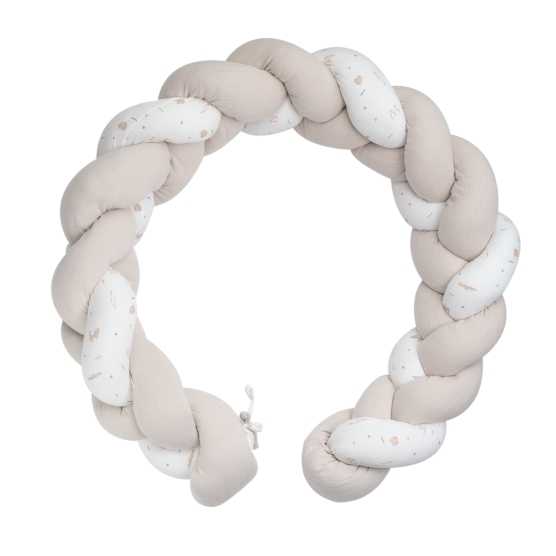 Dekorative Flechtung creme...