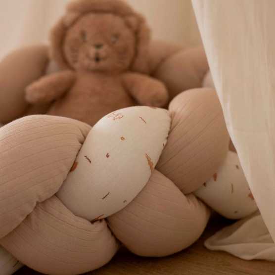 Decoratieve vlechtkussen...