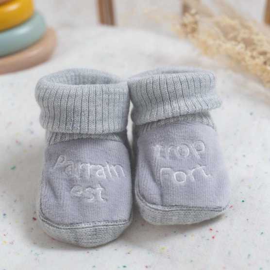 Pantufas para recém-nascido...