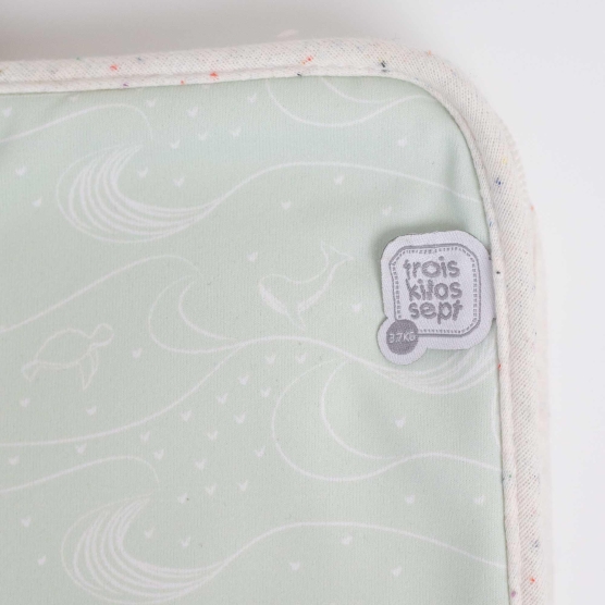 product photo of health record book cover in aqua nova green