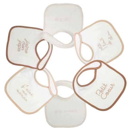 Conjunto de 6 babetes de...