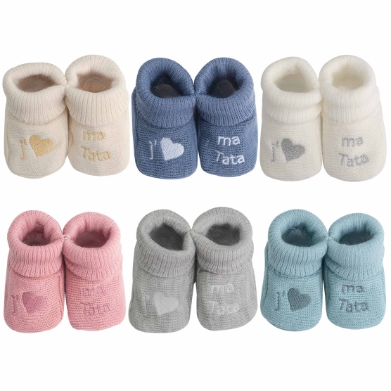 Baby Booties "I Love My...
