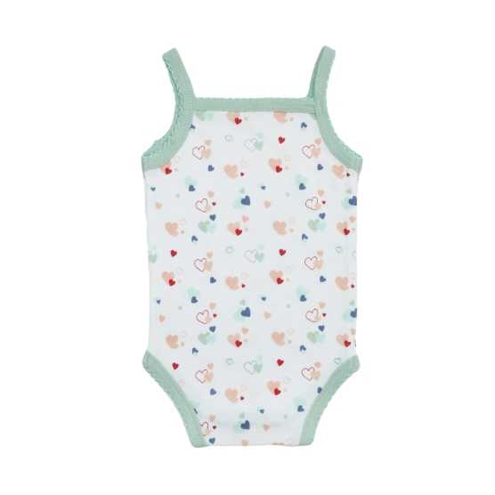 Body de alças para menina...
