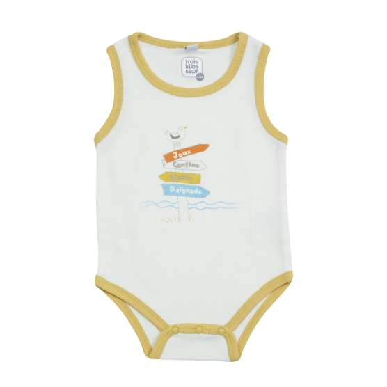 Body senza maniche - gabbiano