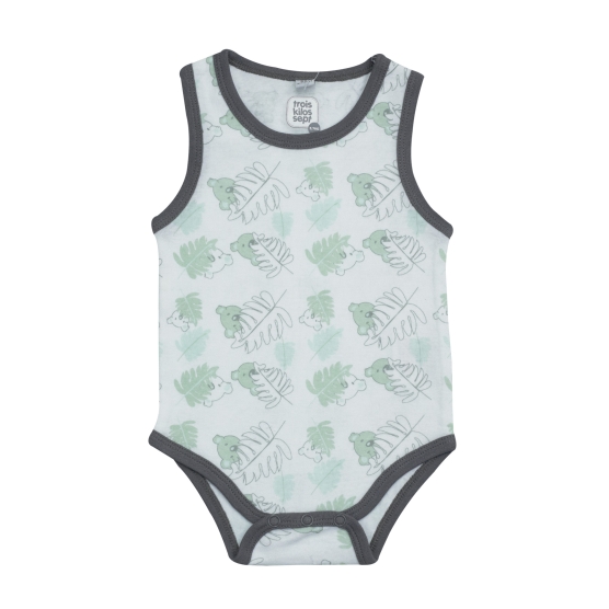 Body de tirantes - Hojas