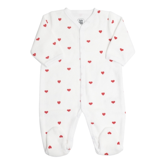 Tutina piccoli cuori rossi...