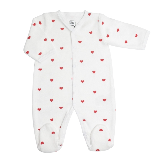 Pelele pequeños corazones...