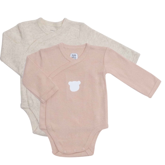 Lot de 2 bodies Ourson