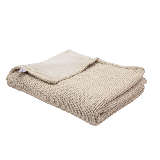 Baby blanket - knit and...