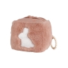 cubo de atividades para bebé em tom terra de Siena cubo de atividades para bebé em tom terra de Siena