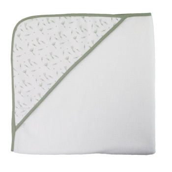 White hooded bath towel White hooded bath towel