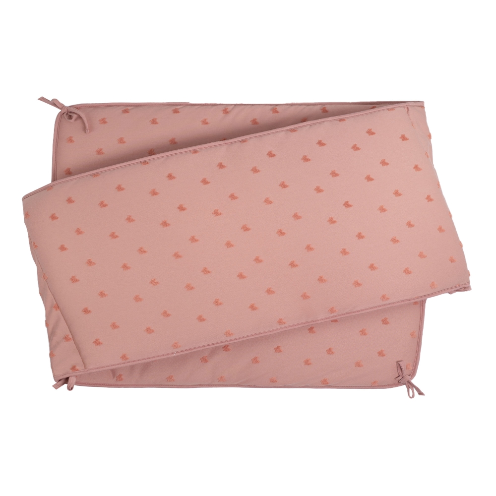 Chichonera posición alta para cuna bebé color tierra de siena Chichonera posición alta para cuna bebé color tierra de siena