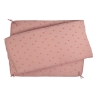 Bedomranding hoge positie voor babyledikant kleur sienna Bedomranding hoge positie voor babyledikant kleur sienna
