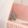 high position baby crib bumper in sienna color high position baby crib bumper in sienna color
