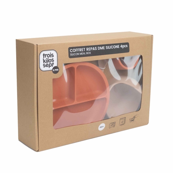 Set repas en silicone pour...