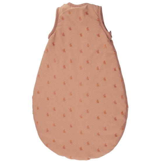 baby sleeping bag with removable sleeves sienna color