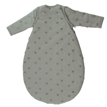 babyslaapzak van achteren kleigroen babyslaapzak van achteren kleigroen