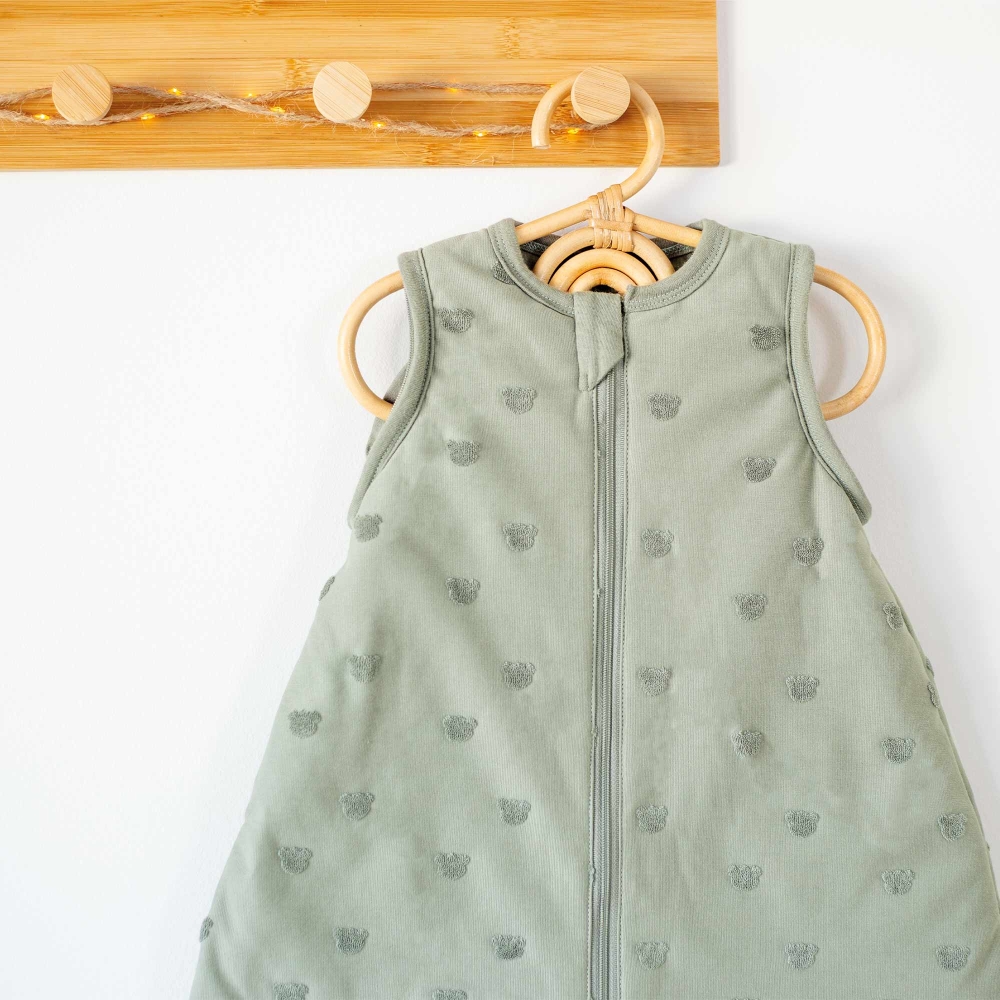 Saco de dormir de jacquard con zoom de la cremallera Saco de dormir de jacquard con zoom de la cremallera