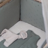 Styling van bedbeschermer voor baby Styling van bedbeschermer voor baby