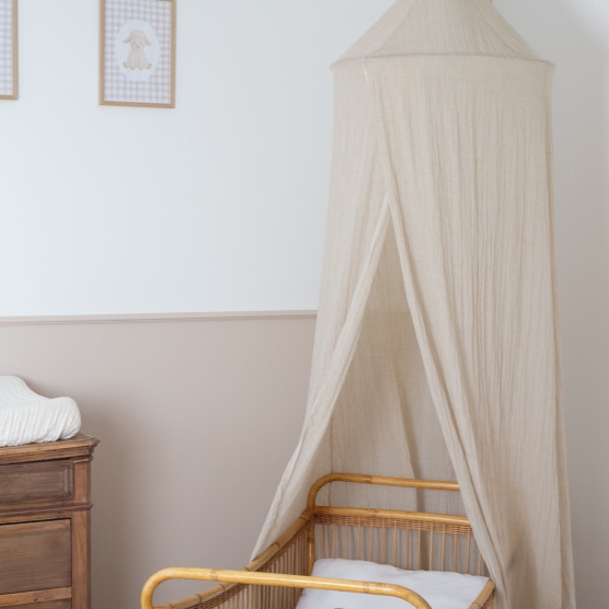 Crib canopy 245cm - Beige