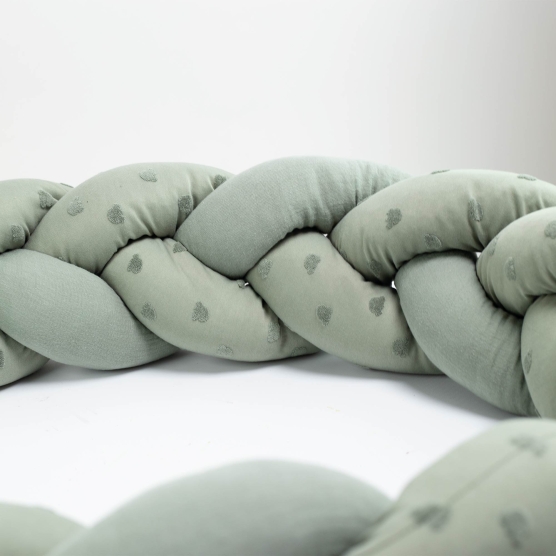 Decorative braid - clay green