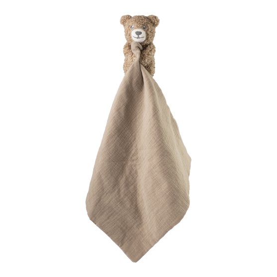 doudou mouchoir lange ourson