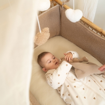 Saco de dormir para bebé com fecho invertido, ursinho Björn