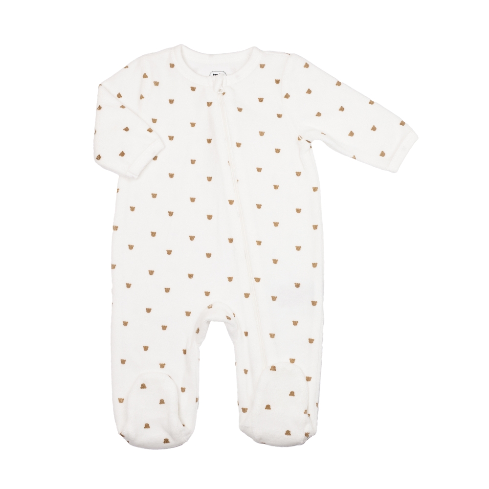 pijama de bebé com motivo de urso