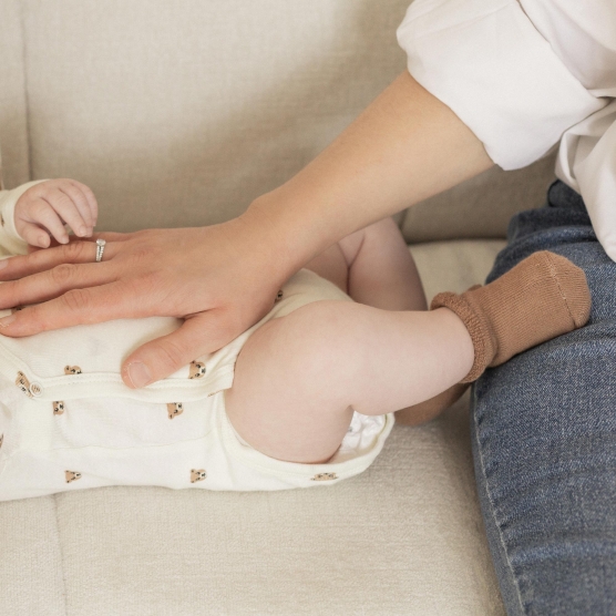 Lote de 3 meias pequenas para a mala de maternidade