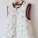 Saco de dormir para bebé menina em veludo, TOG 3, pendurado num cabide Saco de dormir para bebé menina em veludo, TOG 3, pendurado num cabide