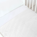 White flat sheet - 120x180cm White flat sheet - 120x180cm