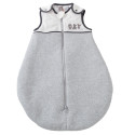 Saco de dormir para bebé TOG 2 branco e cinzento em veludo mesclado, 65 cm Saco de dormir para bebé TOG 2 branco e cinzento em veludo mesclado, 65 cm