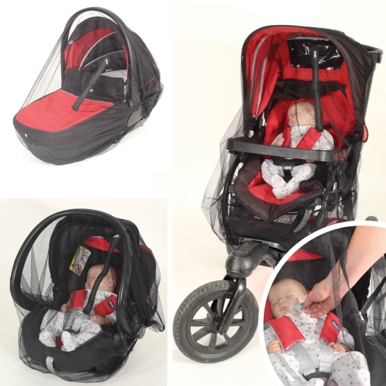 Mosquito for Cosy with zipper- Cosy / troller and pram Trois Kilos Sept - 1