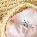 Pijama "Só a Mamã, o Papá e Eu" rosa