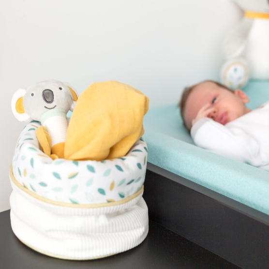 Baby storage basket