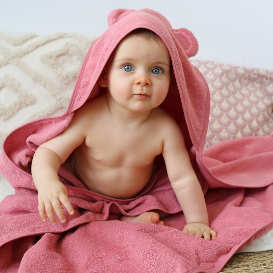 Sortie de bain - Ourson Rose Trois Kilos Sept - 6