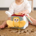 Cubo para bebé com um bebé a brincar Cubo para bebé com um bebé a brincar