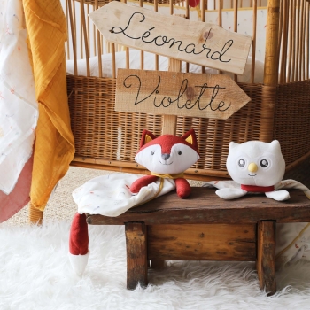 Birth cuddly toy - Violette Trois Kilos Sept - 4