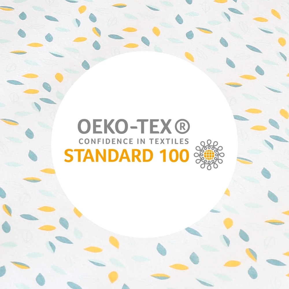 Sábana bajera de jersey Hojas vegetales Trois Kilos Sept - 4