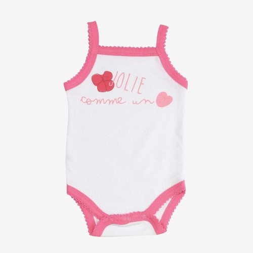 Body à bretelles - Jolie comme un coeur Body à bretelles - Jolie comme un coeur