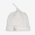 Gorro de nacimiento terciopelo jacquard - Beige - ©Sophie la jirafa