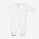 Pijama de dormir em Y branco — veludo — ©Sophie la girafe