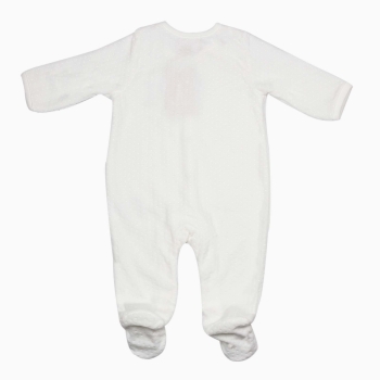 Back jacquard velvet pajamas